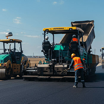 Укладка асфальтовой крошки в в Внуково